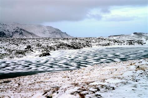 The Highlands Of Iceland In Winter Stock Image Image Of Windy