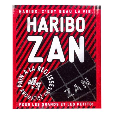 Haribo Zan Confiserie A La Reglisse Aromatise Anis 12g