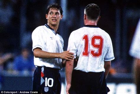 As for this video, i was watching england v ireland from the 1990 world cup on espn classic when i noticed lineker in a bit of bother. Gary Lineker: There's a little bit of Gazza in young ...
