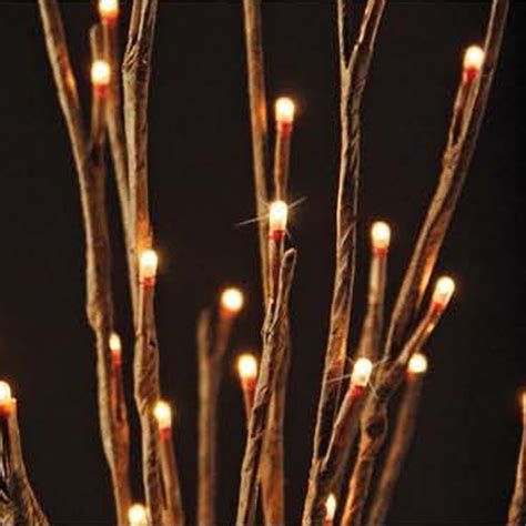 Lighted Willow Branch 60 Led Iron Accents