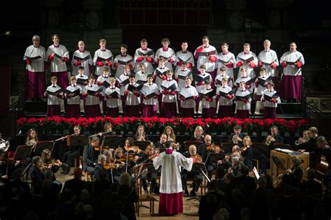 Westminster Cathedral Choir Performs At Christmas Celebration Diocese