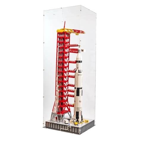 Display Case For Lego Nasa Apollo Saturn V Launch Tower Idisplayit