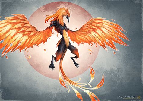 Mythical Phoenix Artwork A Creature Design Gallery