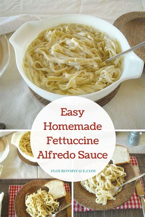 As soon as you master some folks try to shortcut homemade alfredo sauce by making an alfredo sauce with cream cheese, but if desired, sprinkle with additional parmesan cheese and top with snipped fresh italian parsley. Easy Homemade Fettuccine Alfredo Sauce | Recipe | Alfredo sauce, Alfredo sauce with milk, Sauce ...