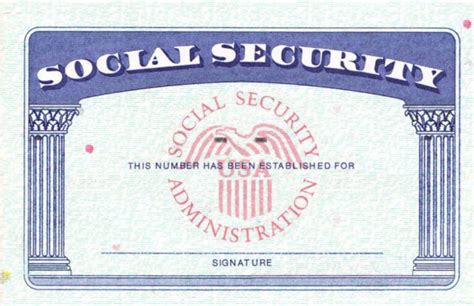 Social Security Card 2017 Social Security Card Template Inside Social