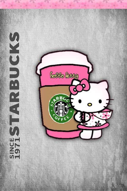 Hello Kitty Starbucks And Wallpaper Image Tap The Link Now To See All Of Our Cool Cat