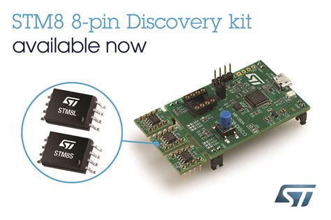 Stm8 So8 Disco Development Board Carries 8 Bit Mcus For Prototyping