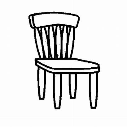 Chair Coloring Furniture Pages