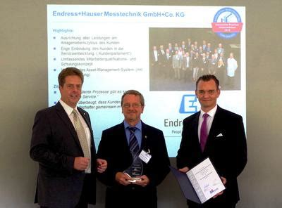 Endress + hauser gmbh + co.kg. Endress+Hauser unter Deutschlands besten Dienstleistern ...