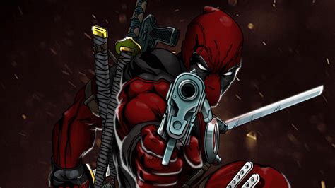 Deadpool 4k Art Hd Superheroes 4k Wallpapers Images Backgrounds