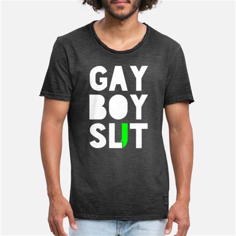 shop gay slut t shirts online spreadshirt