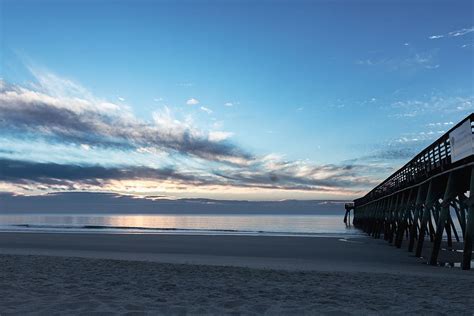 Hd Wallpaper United States Myrtle Beach Ocean Sunrise Sky Water