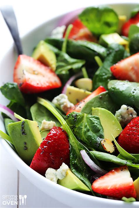 January 29, 2021 by ipsa faujdar leave a comment. Avocado Strawberry Spinach Salad with Poppyseed ...