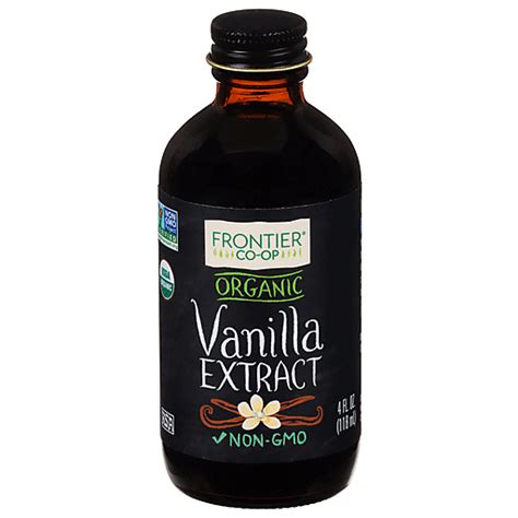 Frontier Herb Vanilla Extract Organic Extracts Coloring Foodtown