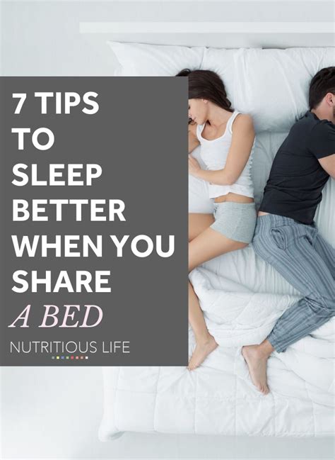 7 tips to sleep better when you share a bed sleep better tips better sleep preventive care