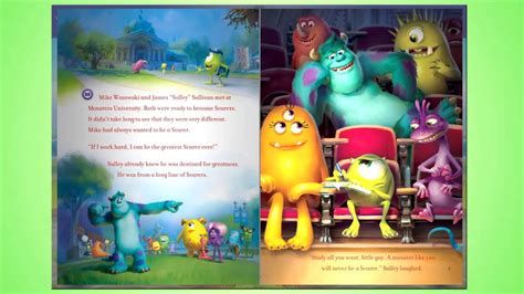 Disney Pixar Monsters University 3d Learning Book For Kids Leapfrog