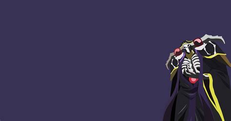 Overlord Ainz Ooal Gown Minimalist Wallpaper 4096 X 2160 R