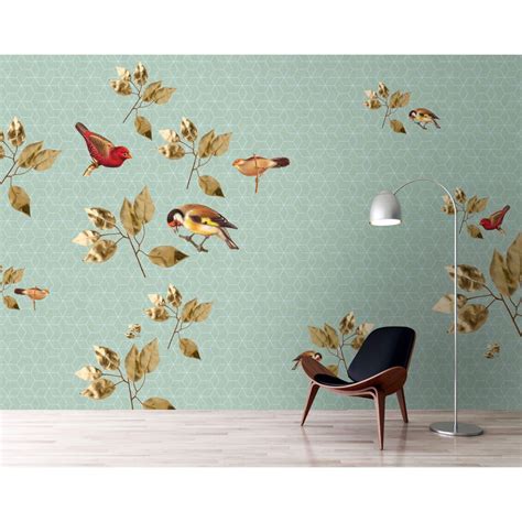 Livingwalls Photo Wallpaper Walls By Patel 2 Brilliant Birds 2 Wall