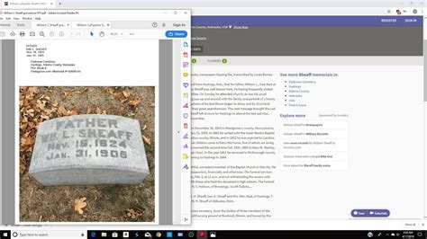 Using Findagrave Memorials As Genealogy Documentation Youtube