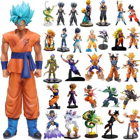 Dragon Ball Z Super Saiyan Son Goku Action Figure Figurines Manga