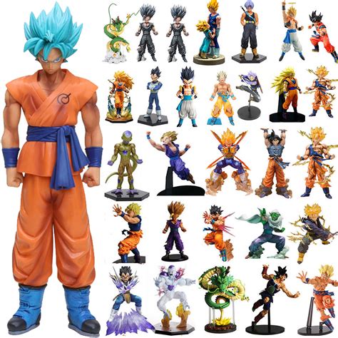The adventures of earth's martial arts defender son goku continue with a new family and the revelation of his alien origin. Dragon Ball Z Super Saiyan Son Goku Action Figure Figurines Manga Modell Kid Toy - DragonBall Z