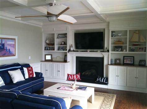 Continue to 18 of 20 below. Nautical Themed Family Room | Nautical living room, Family ...