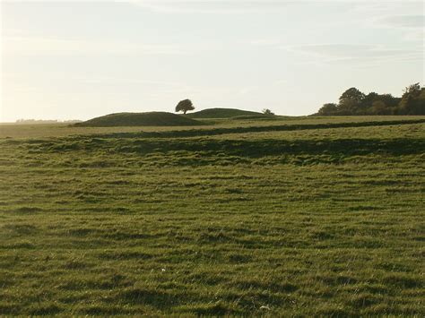 Bush Barrow With Pond Barrow In The Foreground Wiltshire Heritage
