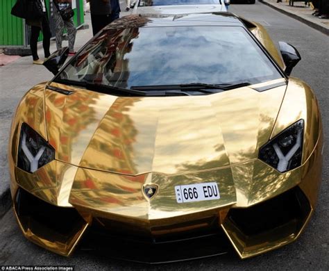 This £4 Million Golden Lamborghini Is Probably The Worlds Most