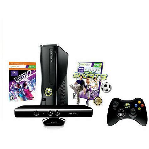 Xbox 360 250gb With Kinect Holiday Value Bundle For Sale Online Ebay