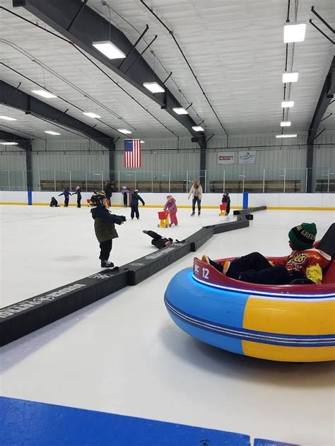 Michigans Garden Ice Arena Offers Epic Bumper Cars On Ice