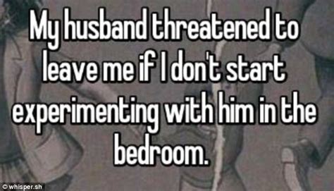 Spouses Share Why They Were Threatened With Divorce Daily Mail Online