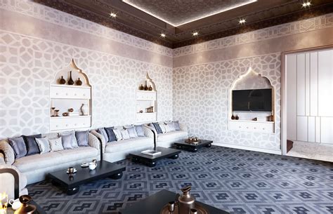 Gallery Of Modern Islamic Villa Interior Design Comelite Architecture