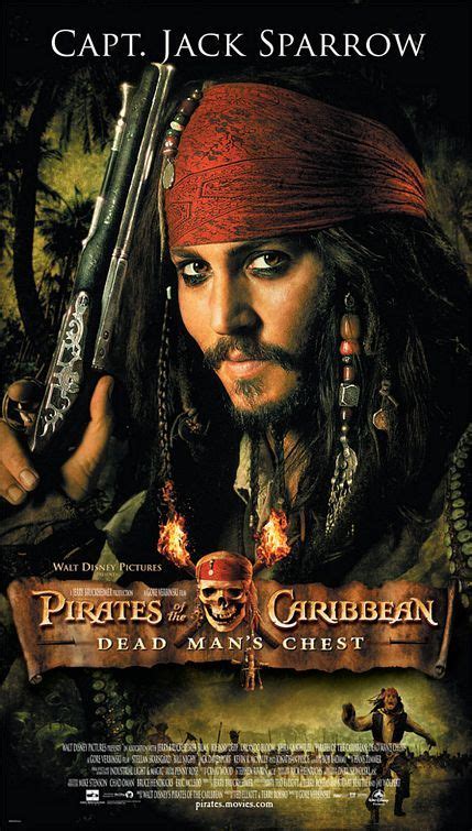 Dead Mans Chest Captain Jack Sparrow Pirates Of The Caribbean Jack