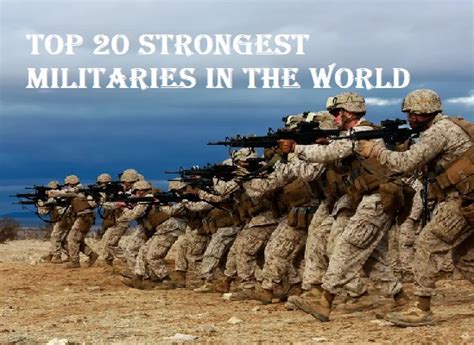 Top Strongest Militaries In The World 2024 20 Most Powerful Militaries