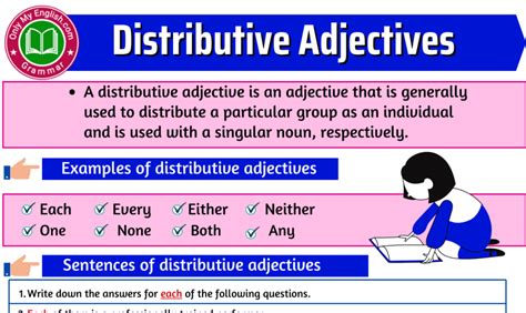 Adjectives Grammar Examples Of Adjectives English Grammar English
