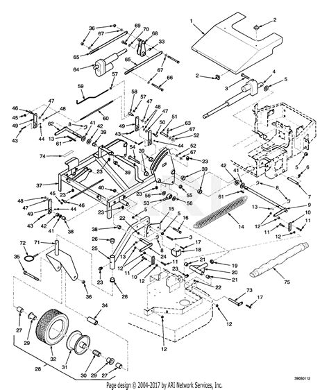 Scag Mag Iii 70000 79999 61 Parts Diagram For Cutter Deck Support
