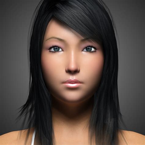 3d Asian Female