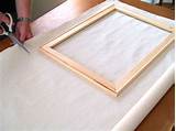 Images of Making Canvas Picture Frames