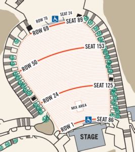 Red Rocks Seating Chart 2022