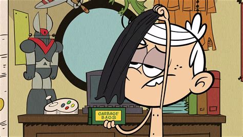 Image S1e12b Linc Pulls Garbage Bagpng The Loud House Encyclopedia