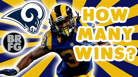 How Many Games Will The La Rams Win In 2018 Youtube