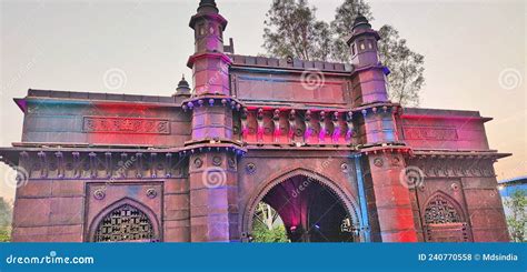 Replica Of Gateway Of India Mumbai At Bharat Darshan Park In Delhi