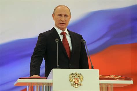 Putin Sworn In Amid Crackdown Wsj