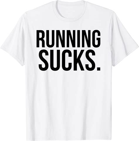 running sucks funny gym or workout t shirt men buy t shirt designs