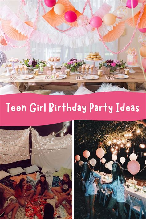 43 Teen Girl Birthday Party Ideas Momma Teen