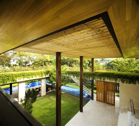 Dream Home Nestled In Vegetation By Guz Architects Tangga