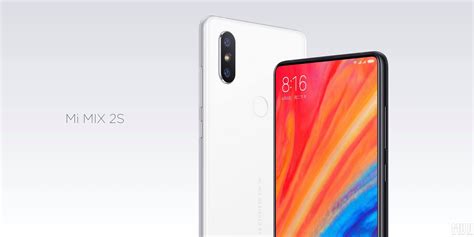 It also scored an excellent 101 points on dxomark for photo category. Xiaomi unveils Mi MIX 2S with bezel-less ceramic unibody ...