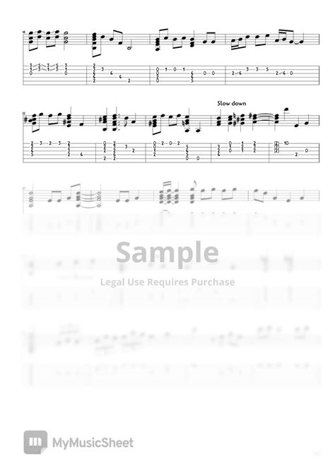 Pure Imagination Pure Imagination Fingerstyle Version Sheets By