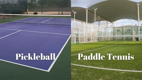 Pickleball Vs Paddle Tennis Biggest Difference Pickleballsinfo