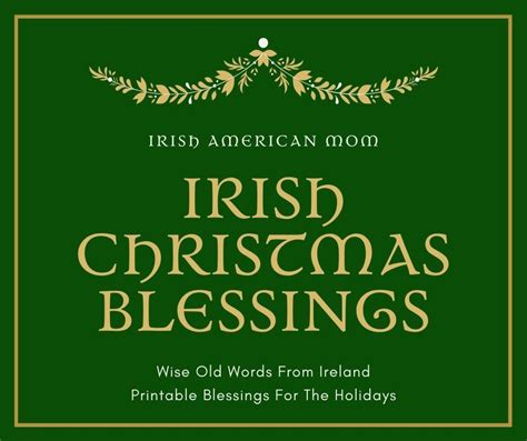 Irish Christmas Blessings Irish Christmas Christmas Blessings Irish